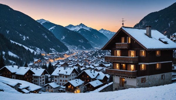 Investissement immobilier en montagne à châtel : rentabilité locative grâce au domaine transfrontalier portes du soleil